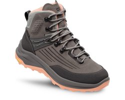 Grisport Overland Mid Dames Wandelschoenen - Grey/Peach
