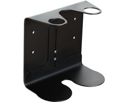 Groeikruid® Zeeppomphouder Zwart RVS | Double