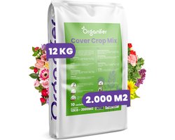 Groenbemester – Vanggewas Mix – 10 Soorten (12 kg - 2000 m2), Diverse Groenbemesters, Bodemgezondheid, Bodemverrijking, Stikstofbindende Planten, Groenbemesters, Groenbemesterszaden, Duurzame Landbouw, Erosiebestrijding, Bodemverbetering - Organifer