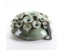 Groene Bloemen Tuitvaas Suus D14xH12