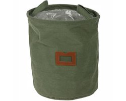 Groene Opbergmand met Handvatten Ø 24 cm