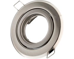Groenovatie Inbouwspot - Rond - Kantelbaar - MR16 Fitting - Ø 100 mm - Satijn