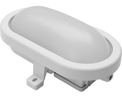 Groenovatie LED Wandlamp 6W - Ovaal - Waterdicht IP54 - Warm Wit