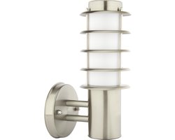 Groenovatie LED Wandlamp E27 Fitting - Waterdicht IP65 - 300x116x76 mm - Modern - RVS
