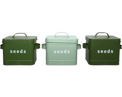 Groentinten zaadbak