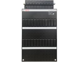 Groepenkast Fix-O-Rail - 22x33 cm - Zwart