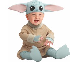 Grogu Kostuum voor Peuters en Baby's - Mandalorian Themed Outfit