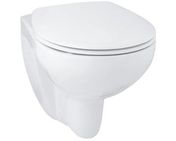 GROHE Bau Hangend Toilet - Exclusief toiletbril - Keramiek - Wit