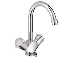 GROHE Costa-L Wastafelkraan - Met ketting - Chroom