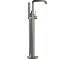 GROHE Essence New Badkraan - Vrijstaand - Inclusief doucheset - Exclusief installatiedeel - Hard graphite (mat antraciet)