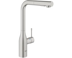 GROHE Essence New Keukenkraan - uittrekbare handdouche - RVS - 30270DC0