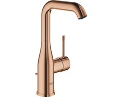 GROHE Essence New Wastafelkraan - hoge draaibare uitloop - met trekwaste - warmsunset - 32628DA1