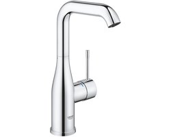 GROHE Essence wastafelkraan - Hoge draaibare uitloop - Met klikwaste (push open) - Waterbesparend