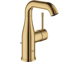 Grohe Essence wastafelmengkraan M-size met waste en hoge uitloop Cool Sunrise 24173GL1