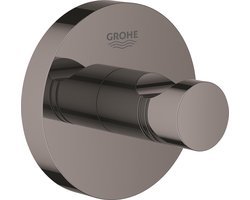 GROHE Essentials Badjashaak - handdoekhaak - metaal - hard graphite (zwart) - 40364A01