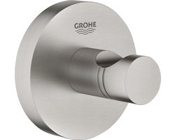 GROHE Essentials Badjashaak - handdoekhaak - metaal - supersteel (RVS) - 40364DC1