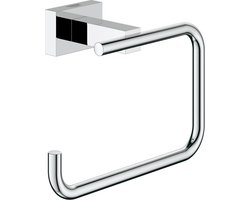 GROHE Essentials Cube Toiletrolhouder - zonder deksel - chroom - 40507001