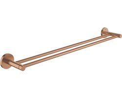 GROHE Essentials Handdoekhouder - 60cm - dubbel - brushed warm sunset
