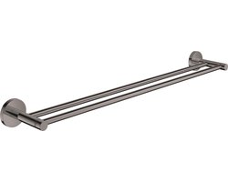 GROHE Essentials handdoekhouder dubbel 60cm hard graphite