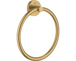 GROHE Essentials Handdoekring - Ø 18 cm - metaal - cool sunrise geborsteld (mat goud) - 40365GN1
