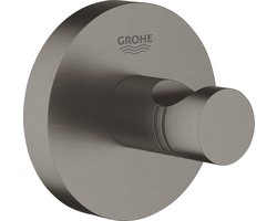 GROHE Essentials New Badjas-/Handdoekhaak - hard graphite geborsteld - 40364AL1