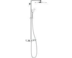 GROHE Euphoria Smartcontrol 310 Duo Regendouche - Ã¸ 31 cm - Verstelbare wandbevestiging - Moon white