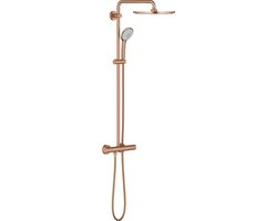 GROHE Euphoria XXL 310 Douchesysteem - Regendouche - Ø 31cm - Met Thermostaatkraan - Geborsteld Warm Sunset (Mat Brons)