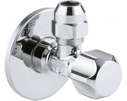 GROHE hoekstopkraan 22018000 hoekstkr.1/2x3/8 knel knst.grp