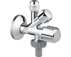 GROHE Hoekstopkraan - Wandaansluiting 1/2" - Chroom