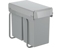GROHE Inbouw Prullenbak - 2 afvalbakken (2x15L) - 40855000