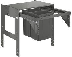 GROHE Inbouw prullenbak - 2 afvalbakken ( 2x15L) - 40981000