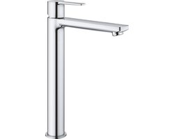 GROHE Lineare New Wastafelkraan XL - Waterbesparend - extra hoge uitloop - zonder waste - chroom - 23405001