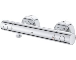 GROHE Precision Get Thermostatische Douchekraan - 15 cm - Waterbesparend - Inclusief koppelingen - Chroom