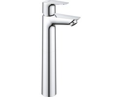 GROHE QuickFix Start Edge Wastafelkraan - Waterbesparend - Incl. waste - Chroom