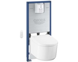 Grohe Rapid SLX - Voorwandmontageset, elektronisch bidet en zitting, wit-alpin 36509SH0