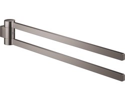 GROHE Selection Handdoekhouder Dubbel - draaibaar - hard graphite - 41063A00