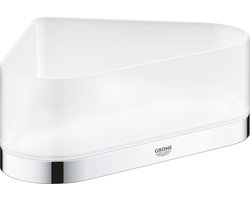 GROHE Selection hoek douchetray met houder - chroom - 41038000