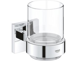 GROHE Start Cube Glas met houder - chroom 41097000