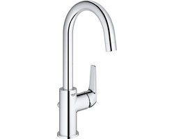 GROHE Start Flow Wastafelkraan - Waterbesparend - Draaibare uitloop - Met waste - Chroom