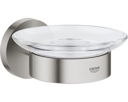 GROHE Start Zeepschaal met houder - supersteel (RVS look)