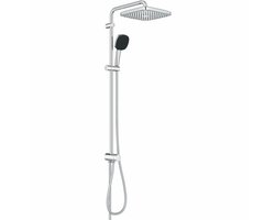 GROHE Vitalio Comfort 250 Douchesysteem - Met Omstelling - Zonder Thermostaatkraan - Waterbesparend - Chroom