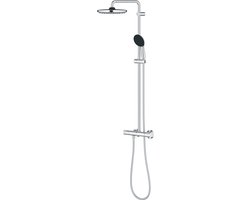 GROHE Vitalio Start 250 Regendouche - Ø 25 cm - Waterbesparend - Inclusief thermostaatkraan - Chroom