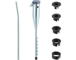 grondanker parasol en droogmolen - met adapters - 25 - 55 mm - parasolhouder