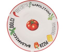 Groot Pizzabord Italia ø 30 cm - Rood of Groen