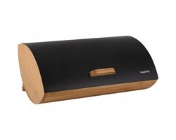 Grote Bamboe Broodtrommel met Snijplank - Stijlvol en Praktisch