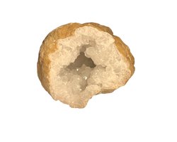 Grote bergkristal geode uit Marokko - 3 kg - individueel gefotografeerd