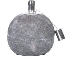 Grote beton olielamp met kinderbeveiliging