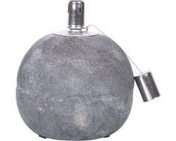 Grote beton olielamp met kinderbeveiliging