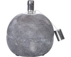 Grote beton olielamp met kinderbeveiliging