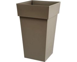Grote Bloempot Buiten Taupe (39 x 39 x 65 cm) (62 L)